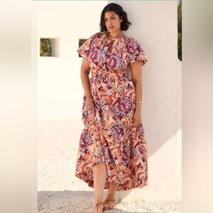 NWT Anthropologie Somerset Maxi Dress Size 2X